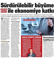 İş Leasing’den Sürdürülebilir Büyüme İle Ekonomiye Katkı