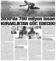 2030’da 700 Milyon İnsan Kuraklıktan Göç Edecek!