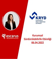 Ece Sevin, KRYD “Kurumsal Sürdürülebilirlik” Webinar’ında Konuşmacı Oldu