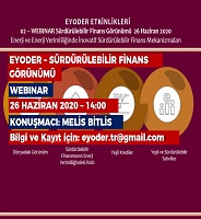 Yönetici Melis Bitlis’den Sürdürülebilir Finans Webinarı