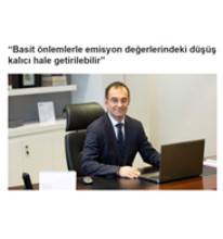 Basit Önlemlerle Emisyon Değerlerindeki Düşüş Kalıcı Hale Getirilebilir