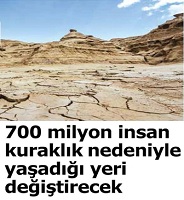 700 Milyon İnsan Kuraklık Nedeniyle Yaşadığı Yeri Değiştirecek