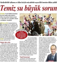 Temiz Su Büyük Sorun