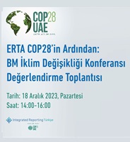 Direktör Melis Bitlis, ERTA COP28 Değerlendirme Toplantısı’nda Konuşmacı