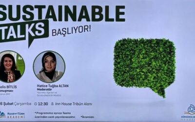 Genel Müdür Yardımcısı Melis Bitlis, Sustainable Talks Etkinliğinde Konuşmacı Oldu