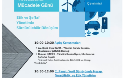 Dr. Kubilay Kavak, “Yeşil Dönüşümde Hesap Verebilirlik ve Etik Yönetişim” Panelinde Konuşmacı