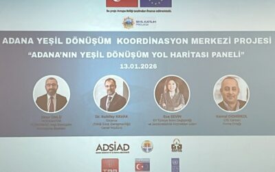 Dr. Kubilay Kavak, “Adana Yeşil Dönüşüm Paneli ve Çalıştayı”nda Konuşmacı