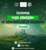 Melis Bitlis, Gaziantep Yeşil Dönüşüm ve Sürdürülebilir Kalkınma Zirvesi’nde Moderatör